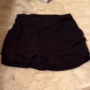 Women's Black Tennis Skirt